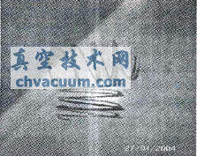 磨损掉的螺牙屑