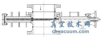 金属密封平板闸阀示意