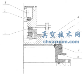 阀盖正常工作时位置示意图