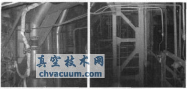 隔热垫与支架的安装