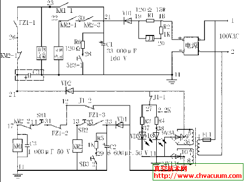 永磁机构断路器的工作原理图