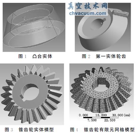 Pro/E和Workbench在直齿锥齿轮设计中的应用